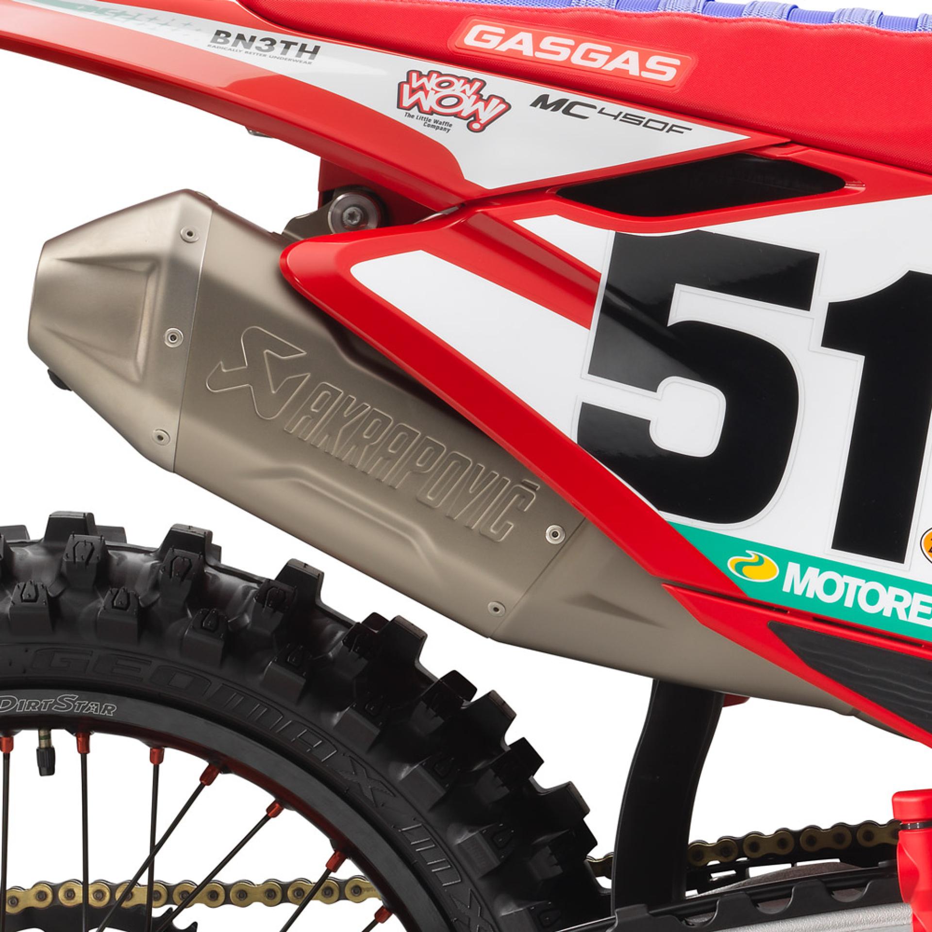 GASGAS - Akrapovič klusinātājs